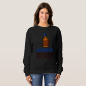 Sweatshirt Boisson Alcoolique Boire Alcool Fête Déclaration C (Devant entier)