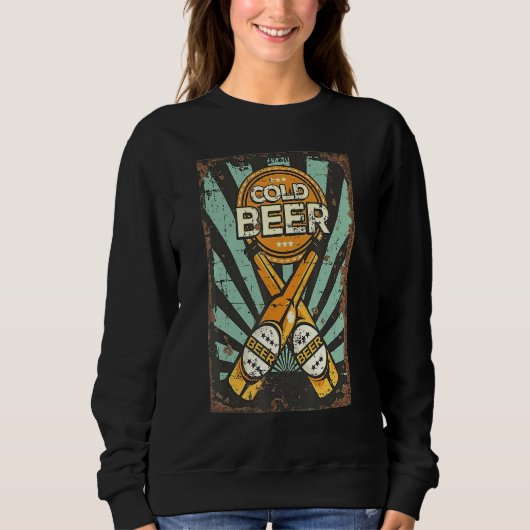Sweatshirt Boisson Bière Artisanale Célébrer Diversité Cool (Devant)