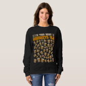 Sweatshirt Boisson de Whiskey 53 ans Bourbon 53e anniversaire (Devant entier)