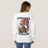 Sweatshirt Boisson d'Halloween (Dos entier)