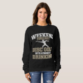 Sweatshirt Boisson sur disque (Devant entier)