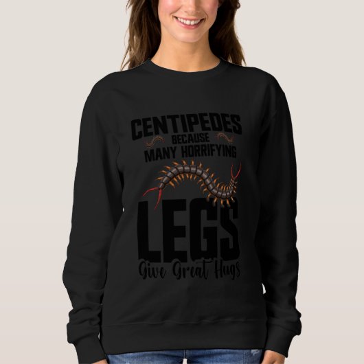 Sweatshirt Boîtier d'arthropode du propriétaire de Centipedes (Devant)