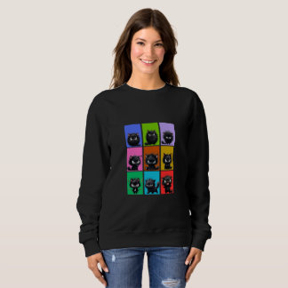 Sweatshirt Bolt The Cat Sweat-shirt pour femmes 2-2