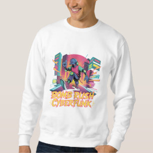 Sweatshirt Bomb Rush Cyberfunk – Rébellion de la rue néon