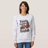 Sweatshirt Bon thanksgiving Feuilles d'automne (Devant entier)