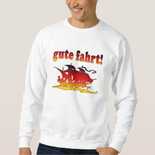 Sweatshirt Bon voyage de Gute Fahrt dans le voyage allemand