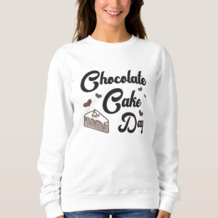Sweatshirt Bonbons Chocolat Gâteau Jour Amour sucré Dessert C