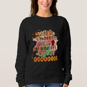 Sweatshirt Bonfires S'mores Flannels Sweaters Chandelles Parf