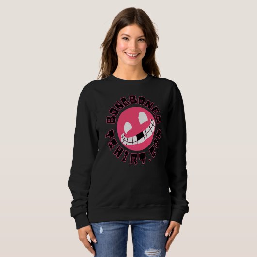 Sweatshirt Bong Bones Com (Devant entier)