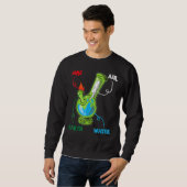 Sweatshirt Bong Elements Fire Water Earth Air Thc Wekin Smoki (Devant entier)