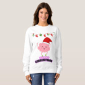 Sweatshirt Bonheur de Noël (Devant entier)