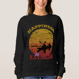 Sweatshirt Bonheur Vintage Est Pagaie Noël Drôle Kaya