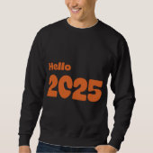 Sweatshirt Bonjour 2025 (Devant)