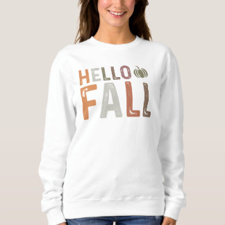 Sweatshirt Bonjour Automne