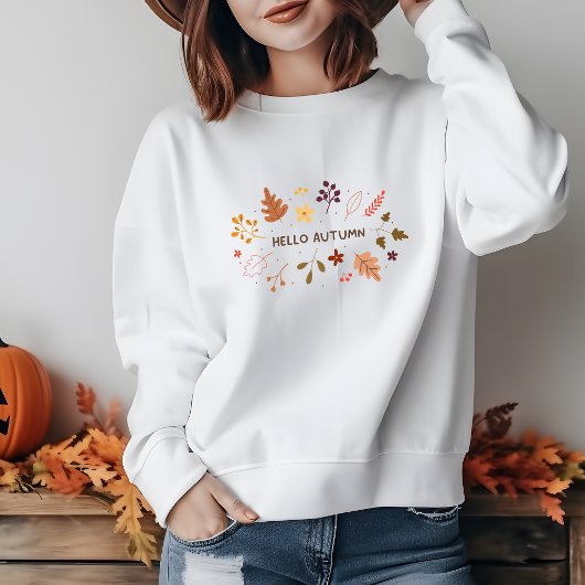 Sweatshirt Bonjour automne