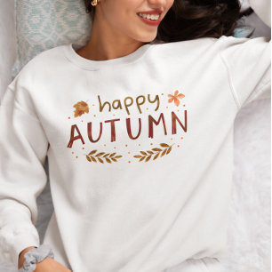 Sweatshirt Bonjour Citrouilles, Automne Vibes d'automne