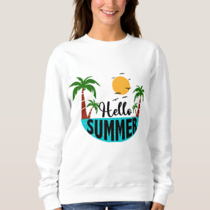 Sweatshirt Bonjour été