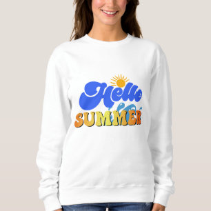 Sweatshirt Bonjour été