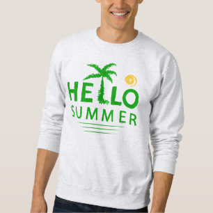 Sweatshirt Bonjour été