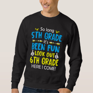 Sweatshirt Bonjour Étudiant De 6E Année Retour À L'École Arg