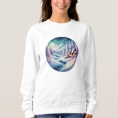 Sweatshirt Bonjour hiver (Devant)