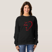 Sweatshirt Bonjour Mon Amour (Devant entier)