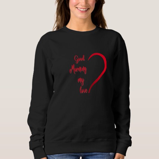 Sweatshirt Bonjour Mon Amour (Devant)
