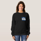 Sweatshirt Bonjour Mon nom est Tim Funny Nom Balise (Devant entier)