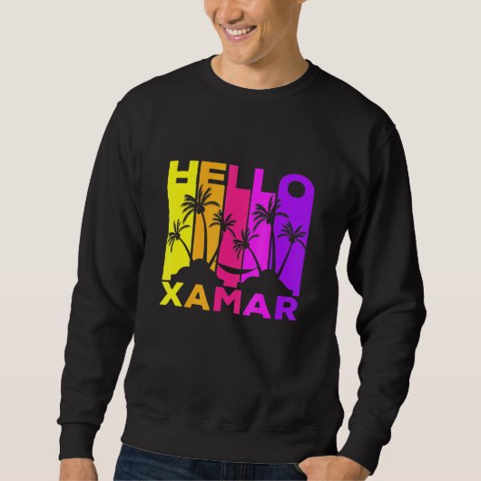 Sweatshirt Bonjour Xamar (Devant)