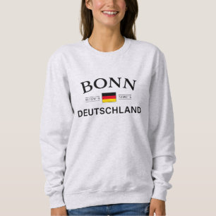 Sweatshirt Bonn Deutschland coordonne allemand