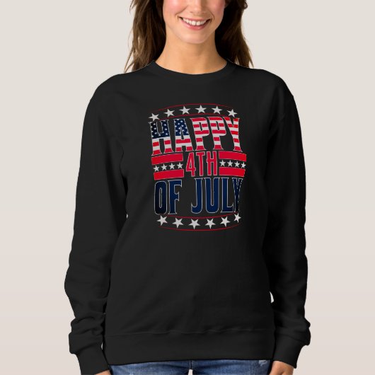 Sweatshirt Bonne 4 juillet-69413 (Devant)
