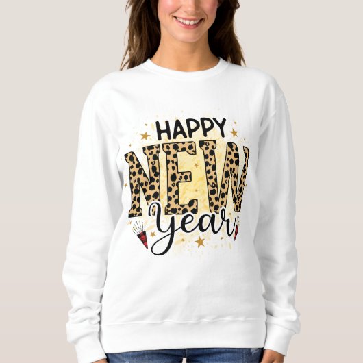 Sweatshirt Bonne année (Devant)
