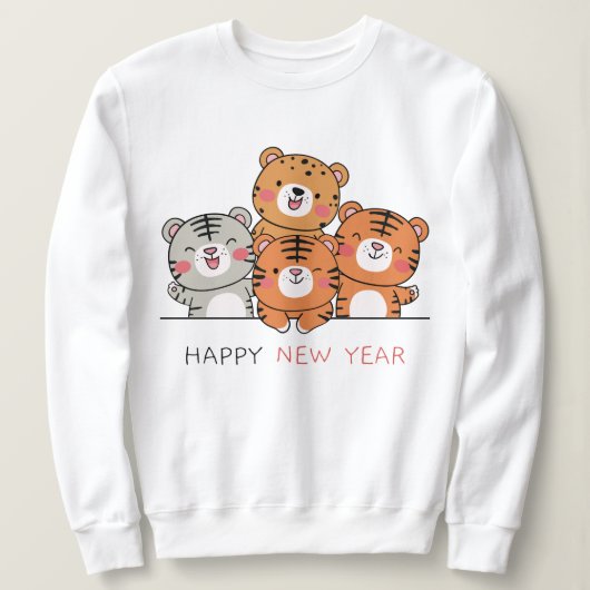 Sweatshirt Bonne année 2022 (Design devant)