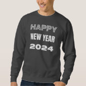 Sweatshirt Bonne année de base (Devant)