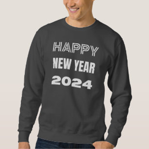 Sweatshirt Bonne année de base