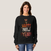 Sweatshirt Bonne année festive | Vacances (Devant entier)