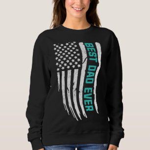 Sweatshirt Bonne Fête des pères Meilleur Papa Jamais Avec Nou