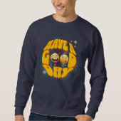 Sweatshirt Bonne journée | Hommes (Devant)