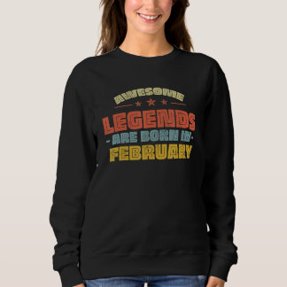 SWEATSHIRT BONNE LÉGENDES INCONTOURNABLES - SONT NÉES - 1 FÉV