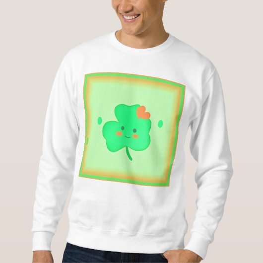 Sweatshirt Bonne Saint Patrick. Commandez dès maintenant  (Devant)