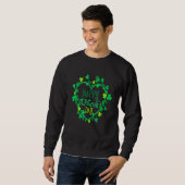 Sweatshirt Bonne St Patrick's Day Drôle Saint Patrick Irlanda (Devant entier)