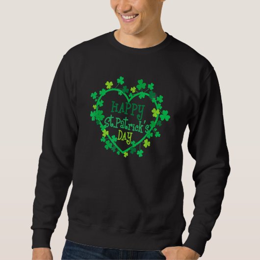 Sweatshirt Bonne St Patrick's Day Drôle Saint Patrick Irlanda (Devant)