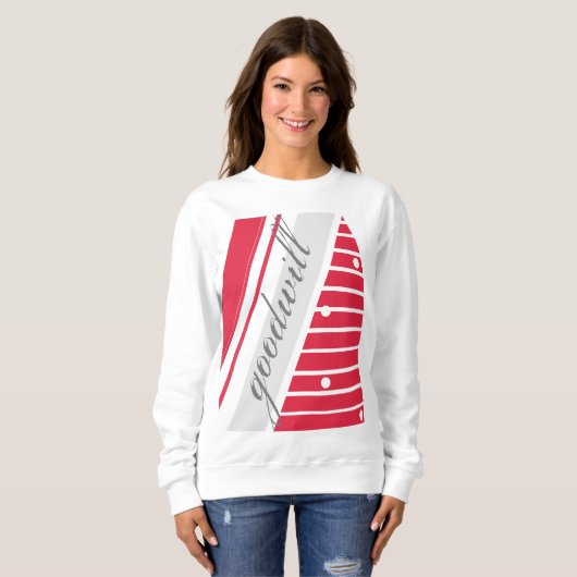 Sweatshirt Bonne volonté (Devant entier)