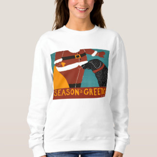 Sweatshirt Bonnes Fêtes - Chemise femme