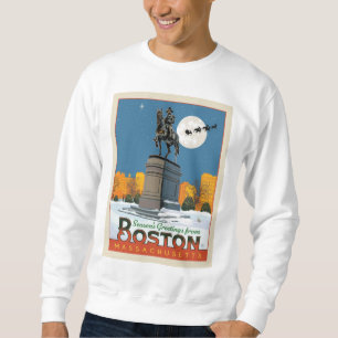 Sweatshirt Bonnes Fêtes De Boston Common !
