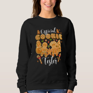 Sweatshirt Bonnet de Noël officiel Tester Gingpain de Noël Ba
