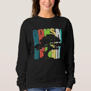 Sweatshirt Bonsai Tree japonais érable Distresse Design Garde