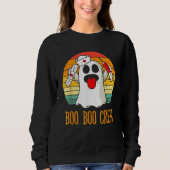 Sweatshirt Boo Boo Crew Nurse Ghost Halloween Costume 1 (Devant)
