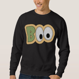 Sweatshirt BOO Eyeballs Halloween Art