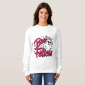 Sweatshirt  "Boo Felicia" spooky season (Devant entier)